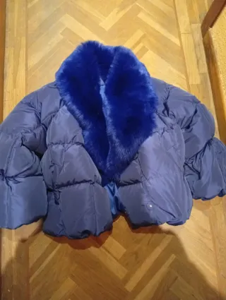 Plumas Teria Yabar Azul Talla M