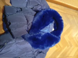 Plumas Teria Yabar Azul Talla M