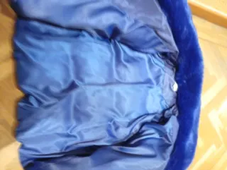 Plumas Teria Yabar Azul Talla M