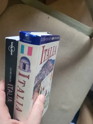 Lote 2 guías Italia lonely aguilar