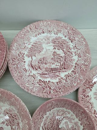 VAJILLA INGLESA VINTAGE