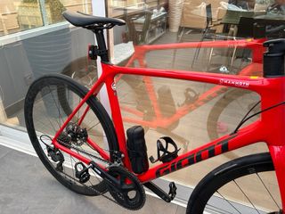 Bicicleta de carretera Giant Roja