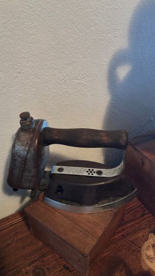 Planchas antiguas de hierro fundido