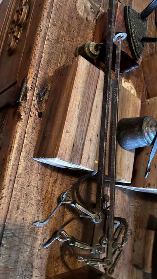 Planchas antiguas de hierro fundido