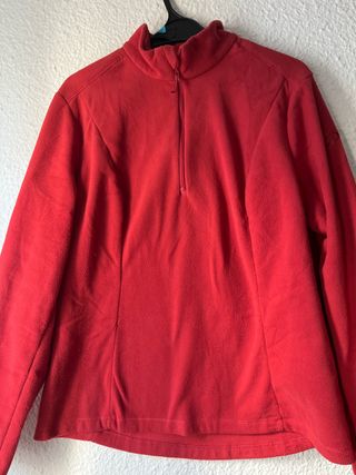 Jersey Quechua rojo 2 usos