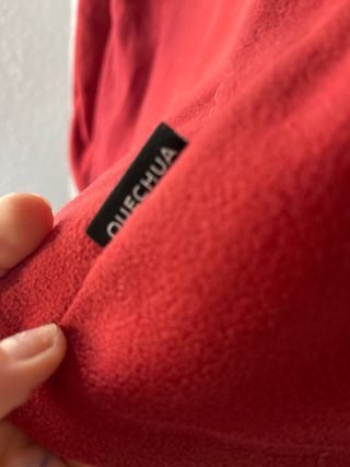 Jersey Quechua rojo 2 usos