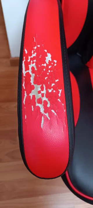 Silla Gaming Negra y Roja