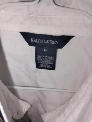 Camisa Polo Ralph Lauren niño