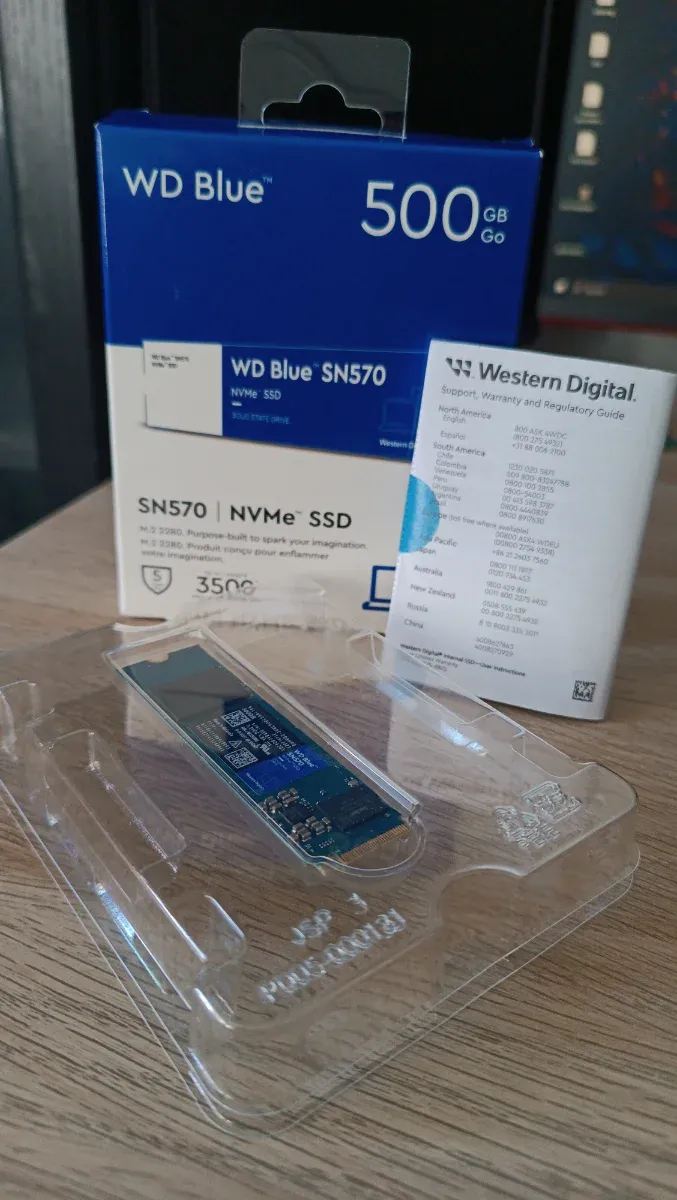 WD Blue SN570 NVMe SSD 500GB afbeelding 2
