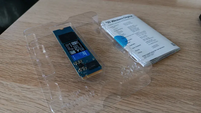 WD Blue SN570 NVMe SSD 500GB afbeelding 3