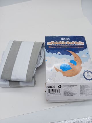 Confezione da 2 Barriere da Letto Gonfiabili per Bambini Piccoli - Barriere di Viaggio Sicure - Protezione per Letto per Bambini - Barriere I