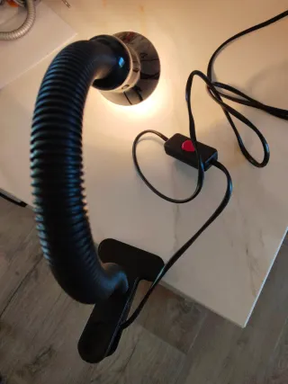 Flexo de estudio con pinza