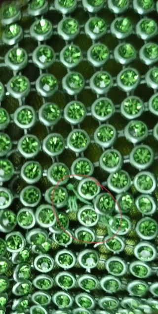 Bolso de Zara verde brillante