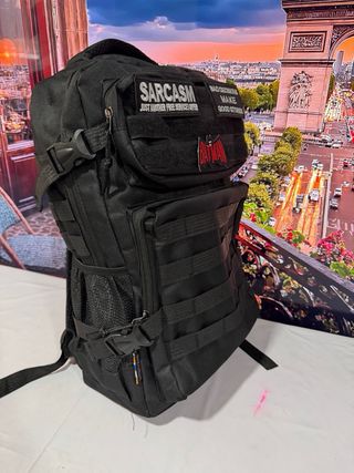 Mochila Táctica Militar Negra 40L nueva