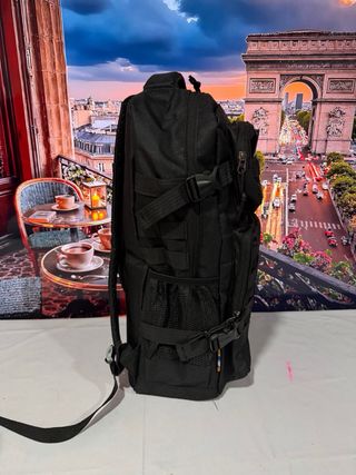 Mochila Táctica Militar Negra 40L nueva