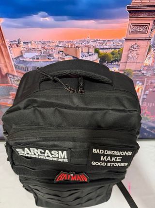 Mochila Táctica Militar Negra 40L nueva