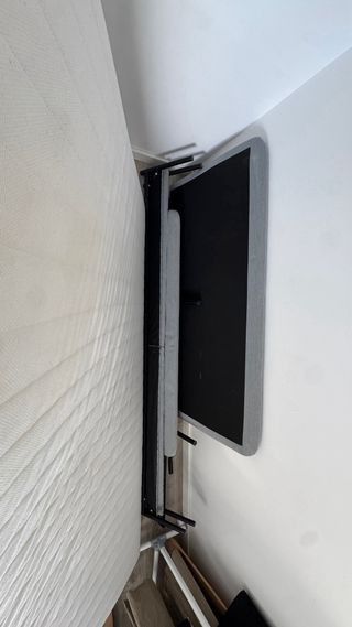 Estructura Cama IKEA Slattum + Colchón Malfors