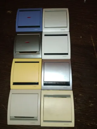 Lote 8 Interruptores Niessen Olas