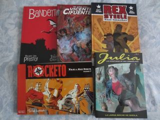 PACK DE 5  CÓMICS VARIADOS