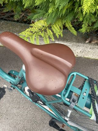 Bicicleta Urbana Elops Verde Cedro M Decathlon