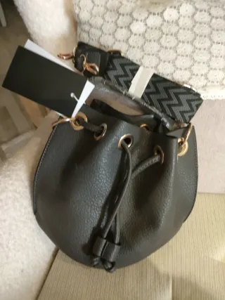 Bolso Andrea Massi gris sin estrenar