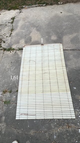 Persianas enrollables PVC varias medidas