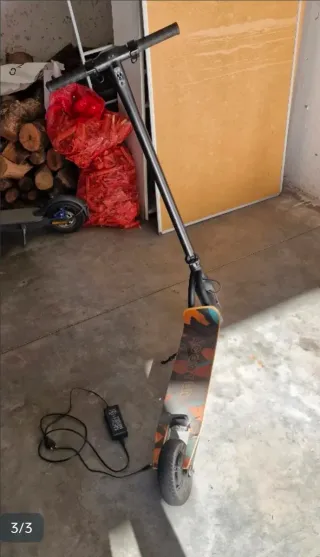 Patinete Eléctrico con Cargador