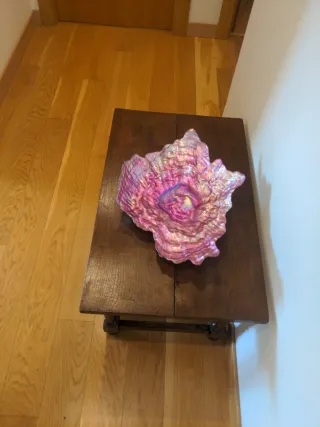 Mesa de centro de madera maciza