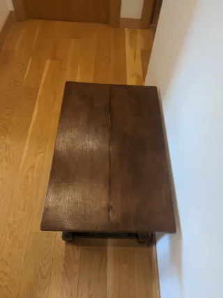 Mesa de centro de madera maciza