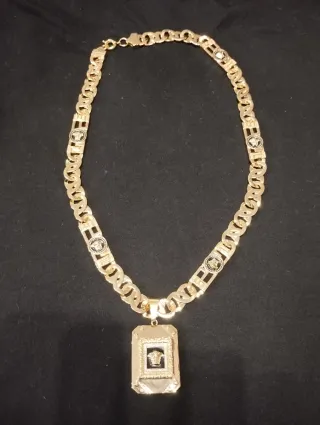 Cadena Versace Oro Laminado 18k