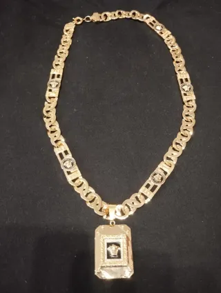Cadena Versace Oro Laminado 18k