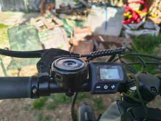 Bicicleta Eléctrica Plegable Negra