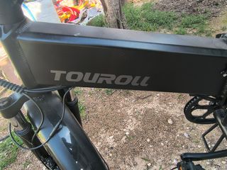 Bicicleta Eléctrica Plegable Negra