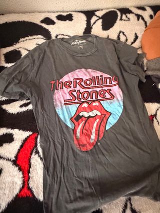 Camiseta The Rolling Stones Pull&Bear Talla M