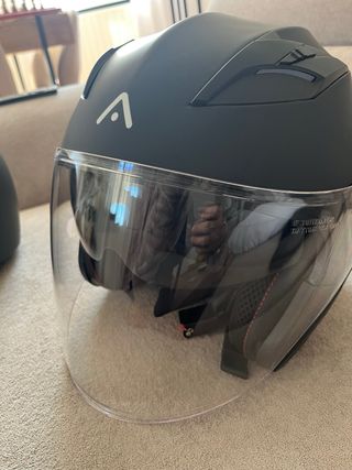 Casco Moto ADN Cosmo Nero Opaco