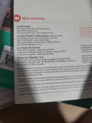 2 Guias grecia michelin y lonely