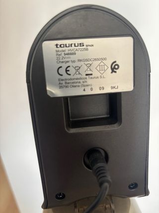 Aspirador Vertical Taurus (No Funciona)