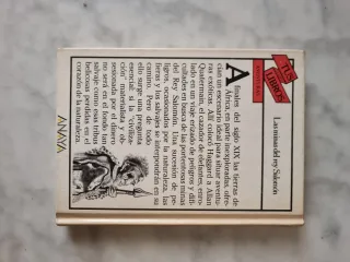 Libro las minas del rey salomon anaya