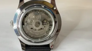 Seiko 5 Sports Reloj Automático Negro