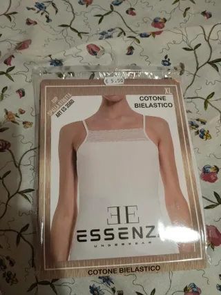 Camiseta Essenza Talla XL Algodón Bielástico