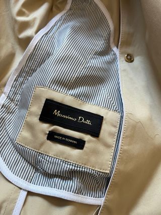 GABARDINA MASSIMO DUTTI
