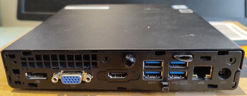 Micro PC HP Core-i7 con 16GB de RAM y 500GB de SSD afbeelding 3