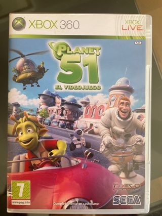 PLANET 51 JUEGO XBOX 360