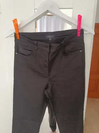 Pantalón Caroll Negro Talla 38 nuevo