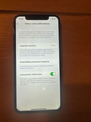 iPhone X 64GB Argento