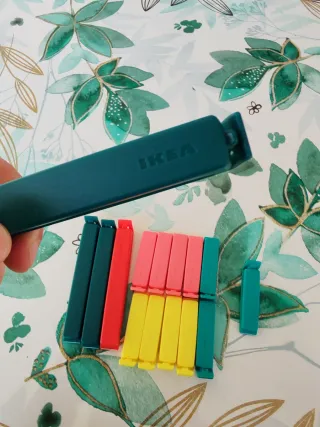 Ikea Bevara 15 Clip in plastica chiudi sacchetti