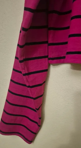 Camiseta de algodón a rayas