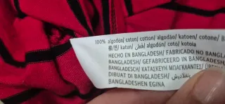 Camiseta de algodón a rayas