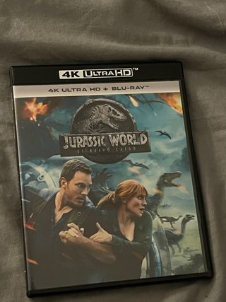 Jurassic World El Reino Caído 4K UHD + Blu-Ray