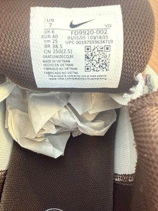 Zapatillas Nike Mujer Beige y Marrón